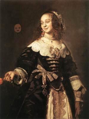 Frans Hals - Isabella Coymans  1650-52