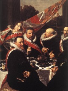 Banquet of the Officers of the St George Civic Guard Company (1)  c. 1627