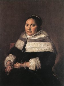 Portrait of a Seated Woman  1660-66