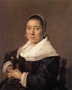 Portrait of a Seated Woman (presumedly Maria Vernatti)  1648-50