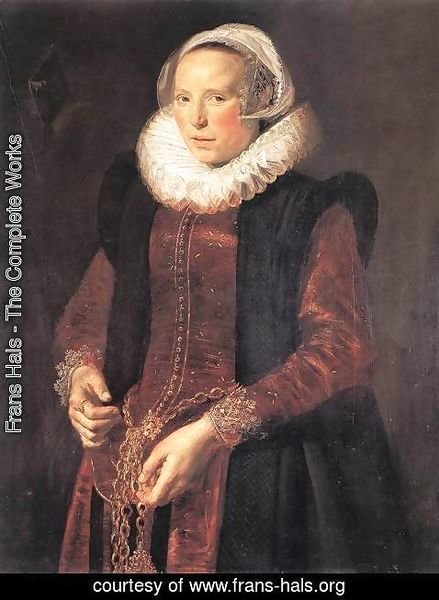 Portrait of a Woman 7 by Frans Hals | Oil Painting | frans-hals.org