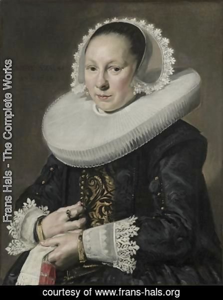 Portrait of a woman 12 by Frans Hals | Oil Painting | frans-hals.org